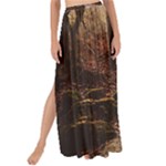 Path Trees Forest Fantasy Maxi Chiffon Tie-Up Sarong