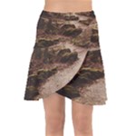 Path Trees Forest Fantasy Wrap Front Skirt
