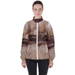 Path Trees Forest Fantasy Women s High Neck Windbreaker