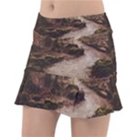 Path Trees Forest Fantasy Classic Tennis Skirt