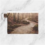 Path Trees Forest Fantasy Canvas Cosmetic Bag (Medium)
