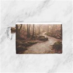 Path Trees Forest Fantasy Canvas Cosmetic Bag (Small)