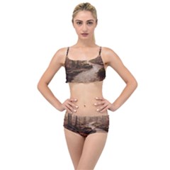 Layered Top Bikini Set 