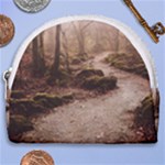 Path Trees Forest Fantasy Horseshoe Style Canvas Pouch