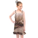 Path Trees Forest Fantasy Kids  Overall Dress