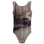 Path Trees Forest Fantasy Kids  Cut-Out Back One Piece Swimsuit