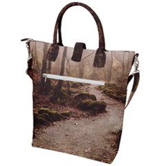 Buckle Top Tote Bag 