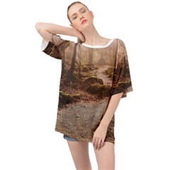 Oversized Chiffon Top 