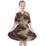 Path Trees Forest Fantasy Kids  All Frills Chiffon Dress