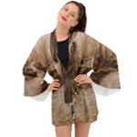 Path Trees Forest Fantasy Long Sleeve Kimono
