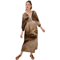 Grecian Style  Maxi Dress 