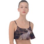 Path Trees Forest Fantasy Frill Bikini Top