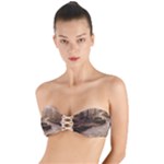 Path Trees Forest Fantasy Twist Bandeau Bikini Top