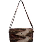 Path Trees Forest Fantasy Removable Strap Clutch Bag