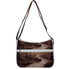 Zip Up Shoulder Bag 
