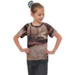 Path Trees Forest Fantasy Kids  Mesh Piece T-Shirt