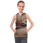 Path Trees Forest Fantasy Kids  Sleeveless Hoodie