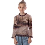 Path Trees Forest Fantasy Kids  Frill Detail T-Shirt