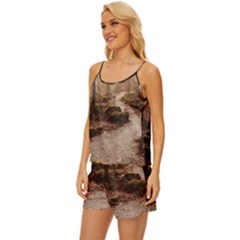 Satin Pajama Short Set 