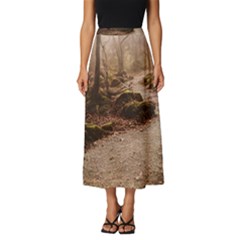 Classic Midi Chiffon Skirt 