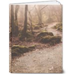 Path Trees Forest Fantasy 6  x 8  Hardcover Notebook