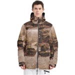Path Trees Forest Fantasy Men s Multi Pockets Zip Ski and Snowboard Waterproof Breathable Jacket