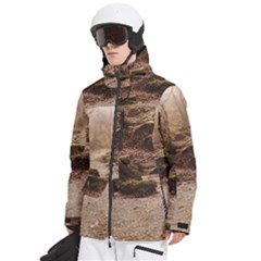 Men s Multi Pockets Zip Ski and Snowboard Waterproof Breathable Jacket 