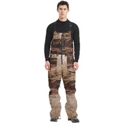 Men s Front Zip Ski And Snowboard Bib Pants 