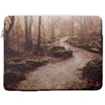 Path Trees Forest Fantasy 17  Vertical Laptop Sleeve Case With Pocket