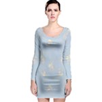 Bluey, Bluey merch, Bluey pattern, Bluey Bluey, bingo, Bluey design, bluey dog Long Sleeve Bodycon Dress Bluey, Bluey merch, Bluey pattern, Bluey Bluey, bingo, Bluey design, bluey dog Long Sleeve Bodycon Dress