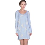 Bluey, Bluey merch, Bluey pattern, Bluey Bluey, bingo, Bluey design, bluey dog Long Sleeve Nightdress Bluey, Bluey merch, Bluey pattern, Bluey Bluey, bingo, Bluey design, bluey dog Long Sleeve Nightdress