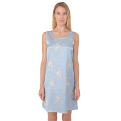 Sleeveless Satin Nightdress 