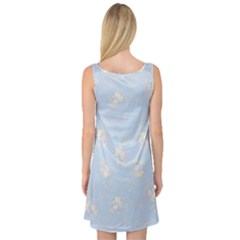 Sleeveless Satin Nightdress Back Sleeveless Satin Nightdress Back