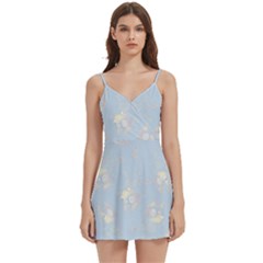 Body Wrap Sleeveless V-Neck Mini Dress 
