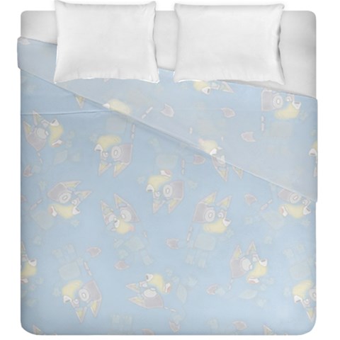 Bluey, Bluey merch, Bluey pattern, Bluey Bluey, bingo, Bluey design, bluey dog Duvet Cover Double Side (King Size) from ArtsNow.com