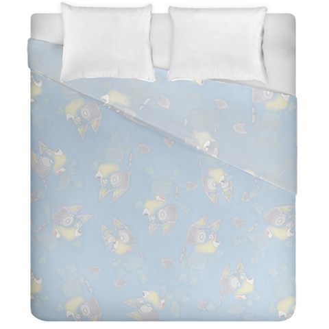 Bluey, Bluey merch, Bluey pattern, Bluey Bluey, bingo, Bluey design, bluey dog Duvet Cover Double Side (California King Size) from ArtsNow.com