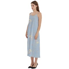 Casual Spaghetti Strap Midi Dress 