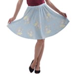 Bluey, Bluey merch, Bluey pattern, Bluey Bluey, bingo, Bluey design, bluey dog A-line Skater Skirt Bluey, Bluey merch, Bluey pattern, Bluey Bluey, bingo, Bluey design, bluey dog A-line Skater Skirt