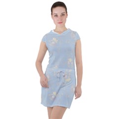 Drawstring Hooded Dress 