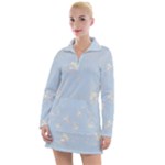 Bluey, Bluey merch, Bluey pattern, Bluey Bluey, bingo, Bluey design, bluey dog Women s Long Sleeve Casual Dress Bluey, Bluey merch, Bluey pattern, Bluey Bluey, bingo, Bluey design, bluey dog Women s Long Sleeve Casual Dress