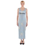 Bluey, Bluey merch, Bluey pattern, Bluey Bluey, bingo, Bluey design, bluey dog Fitted Maxi Dress Bluey, Bluey merch, Bluey pattern, Bluey Bluey, bingo, Bluey design, bluey dog Fitted Maxi Dress