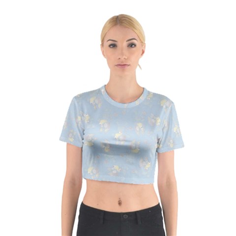 Bluey, Bluey merch, Bluey pattern, Bluey Bluey, bingo, Bluey design, bluey dog Cotton Crop Top from ArtsNow.com