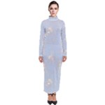Bluey, Bluey merch, Bluey pattern, Bluey Bluey, bingo, Bluey design, bluey dog Turtleneck Maxi Dress Bluey, Bluey merch, Bluey pattern, Bluey Bluey, bingo, Bluey design, bluey dog Turtleneck Maxi Dress