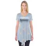 Bluey, Bluey merch, Bluey pattern, Bluey Bluey, bingo, Bluey design, bluey dog Short Sleeve Tunic Bluey, Bluey merch, Bluey pattern, Bluey Bluey, bingo, Bluey design, bluey dog Short Sleeve Tunic