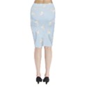 Midi Wrap Pencil Skirt 