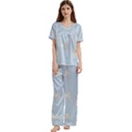 Bluey, Bluey merch, Bluey pattern, Bluey Bluey, bingo, Bluey design, bluey dog Short Sleeve Satin Pajamas Set With Pockets Bluey, Bluey merch, Bluey pattern, Bluey Bluey, bingo, Bluey design, bluey dog Short Sleeve Satin Pajamas Set With Pockets