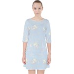 Bluey, Bluey merch, Bluey pattern, Bluey Bluey, bingo, Bluey design, bluey dog Quarter Sleeve Pocket Dress Bluey, Bluey merch, Bluey pattern, Bluey Bluey, bingo, Bluey design, bluey dog Quarter Sleeve Pocket Dress