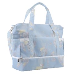 Sports Shoulder Bag with Shoes Compartment 
