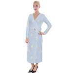 Bluey, Bluey merch, Bluey pattern, Bluey Bluey, bingo, Bluey design, bluey dog Velvet Maxi Wrap Dress Bluey, Bluey merch, Bluey pattern, Bluey Bluey, bingo, Bluey design, bluey dog Velvet Maxi Wrap Dress