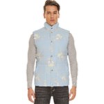 Bluey, Bluey merch, Bluey pattern, Bluey Bluey, bingo, Bluey design, bluey dog Men s High Neck Button Up Puffer Vest Bluey, Bluey merch, Bluey pattern, Bluey Bluey, bingo, Bluey design, bluey dog Men s High Neck Button Up Puffer Vest